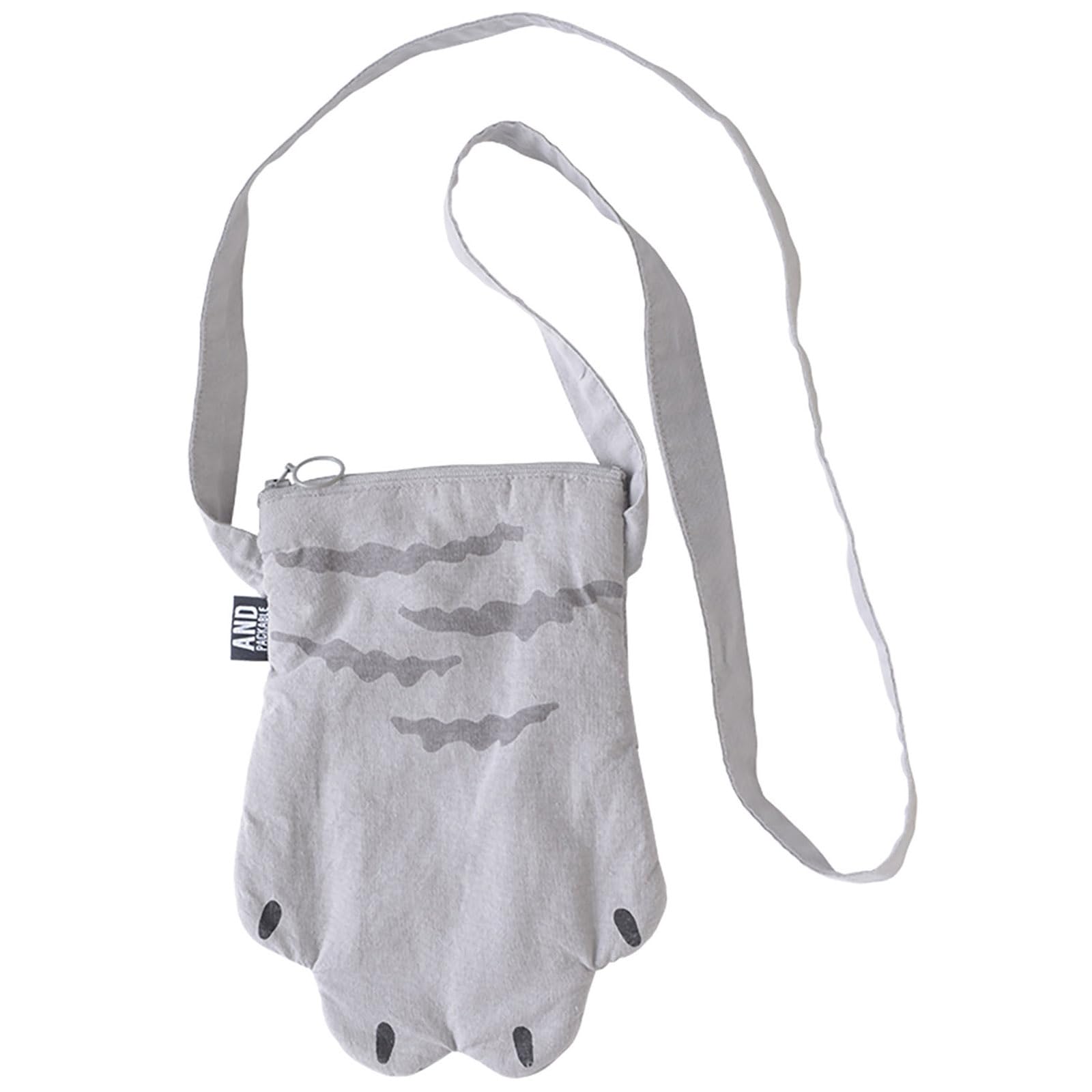 

And Packable Shoulder Bag, Crossbody Bag, Smartphone Pouch, Approx. 17 x 21.5 cm, Cat Paw, Sabatabori (Sable and Tabby) 75489