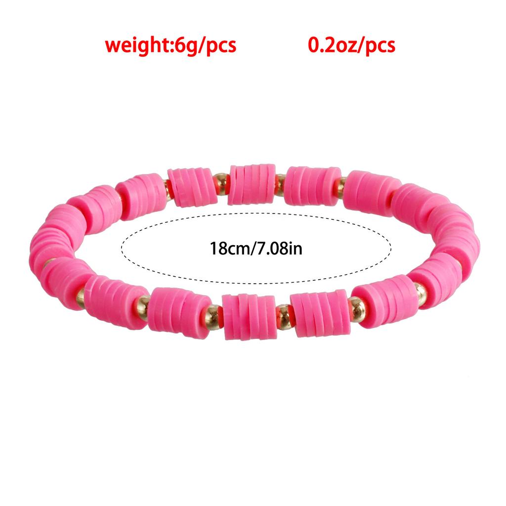 Color alphabet beaded bracelet friendship bracelet swiftie music festival bracelet gift
