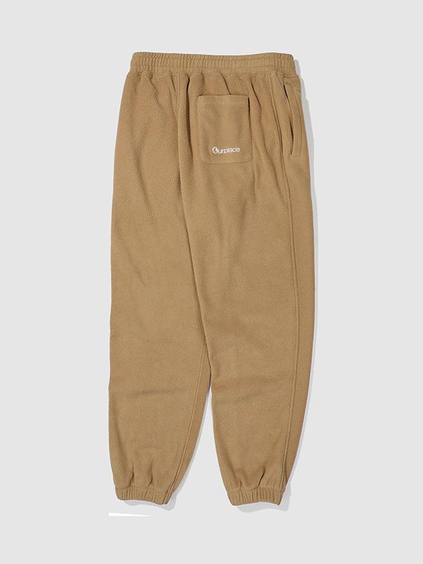 OURPLACE Fleece Pants Dark Beige (Op23Sp02U_320)