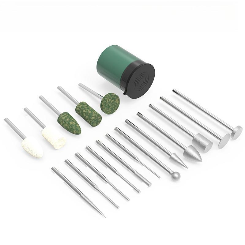 Elektrische Schleifmaschine Zubehör Schleifbohrer Diamantsägeblätter Schleifscheiben Schleifen Schneiden All-in-One-Set