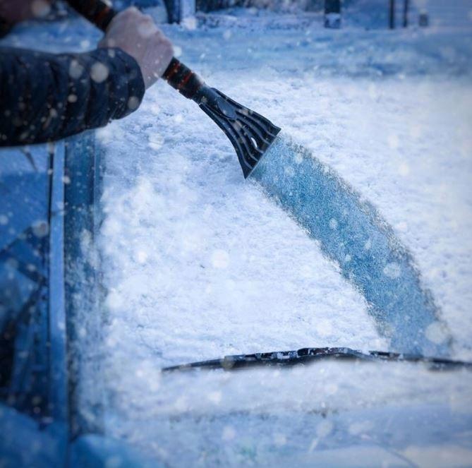 Penguin aluminum brush-scraper 50 cm