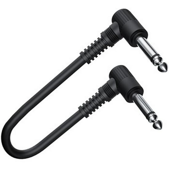 

Плоский гитарный эффект-кабель - 15 см одинарный блочный аудиокабель 15CM