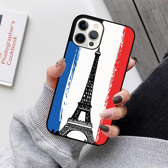 France National Flag Mobile Phone Cases Cover For iPhone 17 Air 16 15 14 12 13 11 Pro MAX Apple Plus Coque