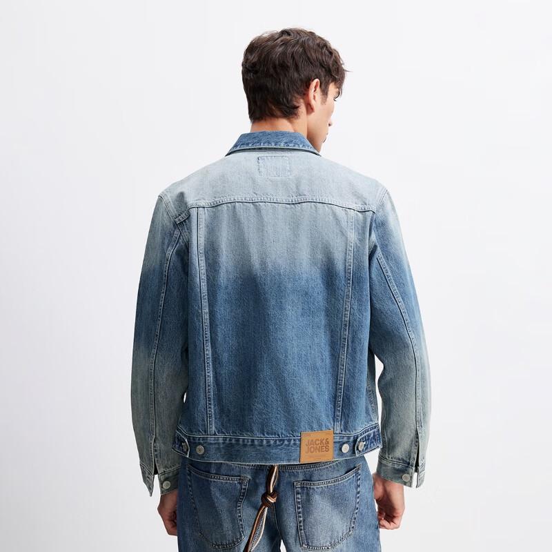 JACK&JONES Men's Vintage Washed Denim Jacket