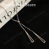 Fashion 925 Sterling Silver/Gold-Plated Tassel Pendant Necklace for Women - Charm Jewelry Gift
