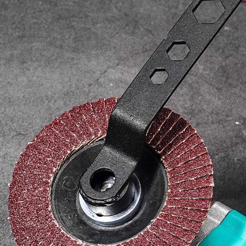 Four Claws Angle Grinder Wrench 150mm Hands Adjustment Removal Metal Wrenchs For 100 Type Angle Grinder Disassembly
