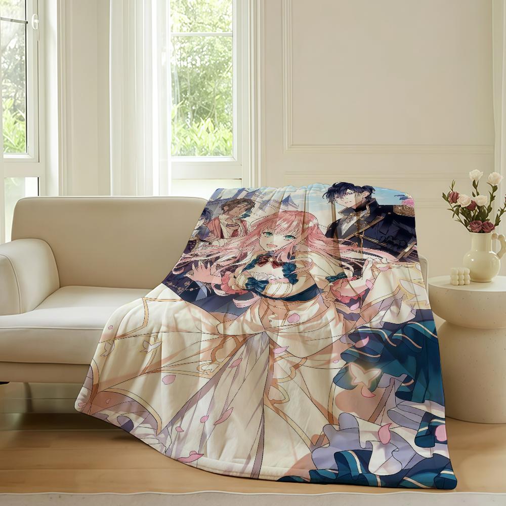 Anime 7th Time Loop Blanket For Sofa Office Bed Plane Travel Sleep Read Relax Camping Soft And Warm