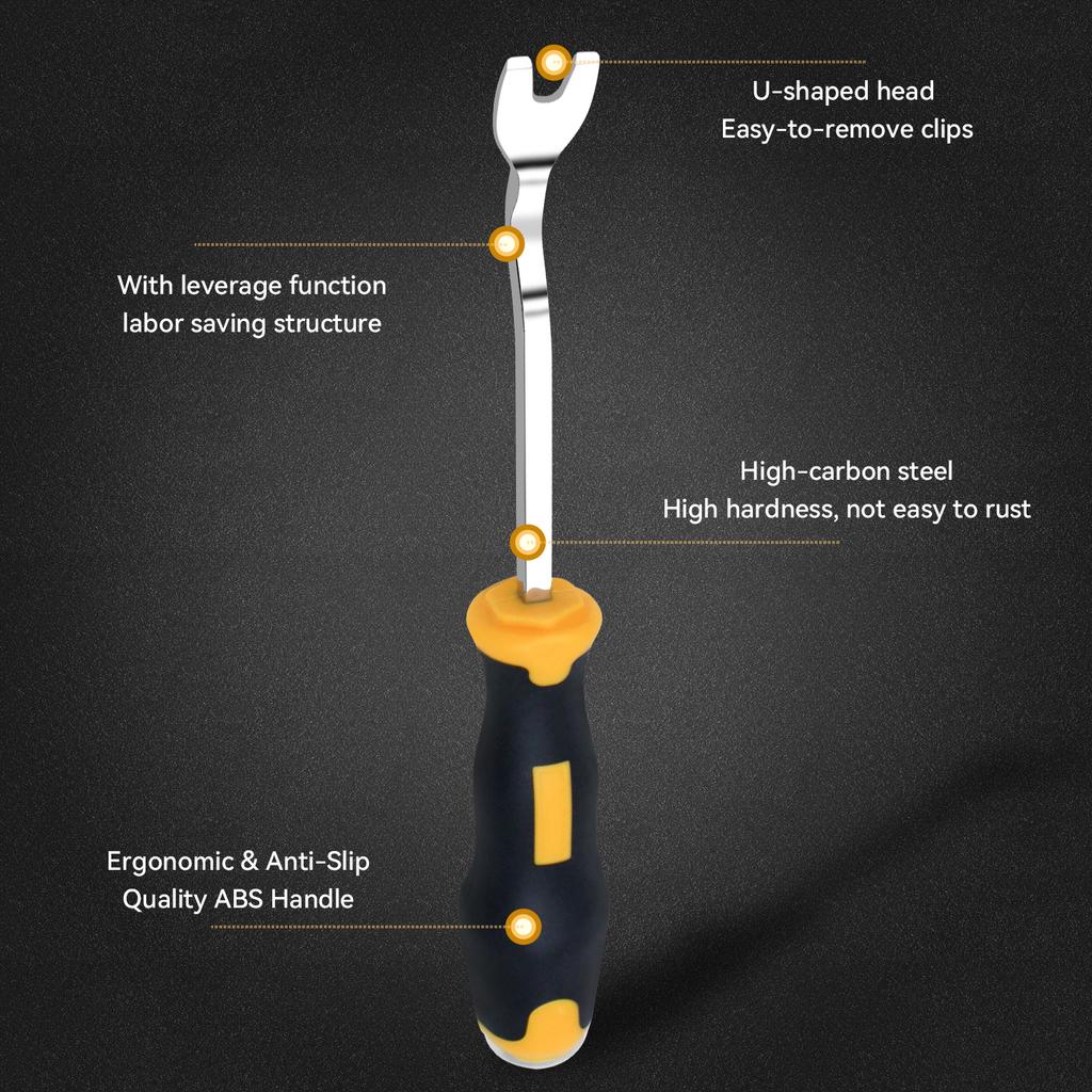 1Pc Screwdrivers Nail Puller Nail Driver Pry Tools Panel Upholstery Fastener Remover For Home Repair Workshop Hand Manual Tools