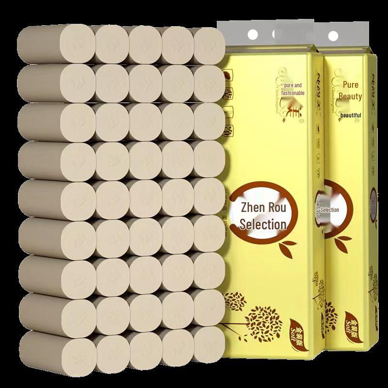 16 Rolls Coreless Bamboo Pulp Toilet Paper - Family Value Pack