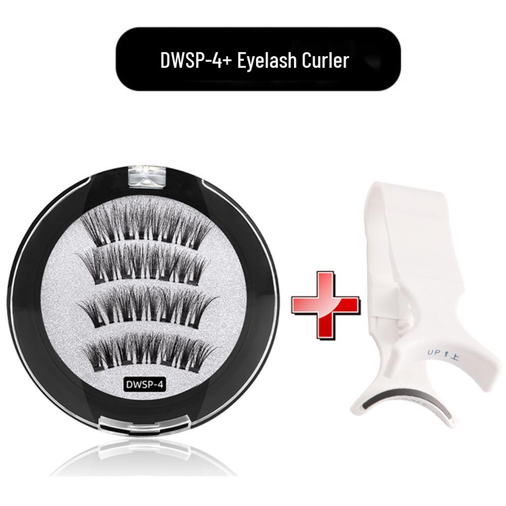 Magnetic Reusable False Eyelashes - Little Devil Quantum Set, Glue-Free, Long-Lasting, Natural Look