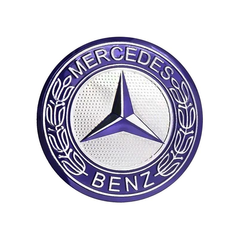 

52mm Car Central Control Multimedia Decor Sticker For Mercedes Benz W212 W213 W205 AMG W177 V177 W247 W176 GLA GLC X253 W166