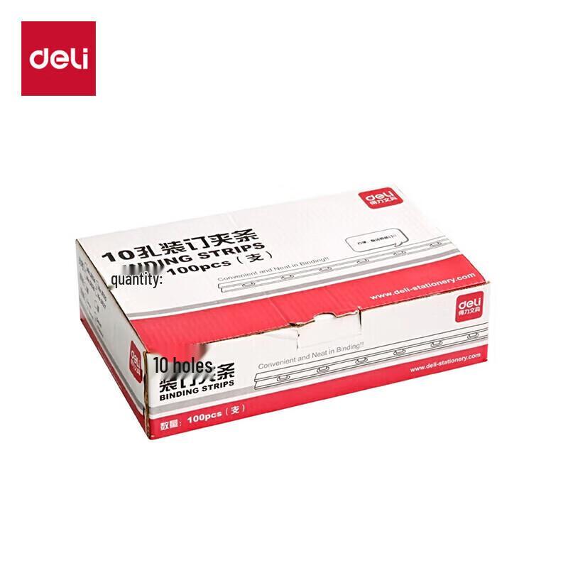 Deli 3825 10-Hole Binding Strips 1770₽