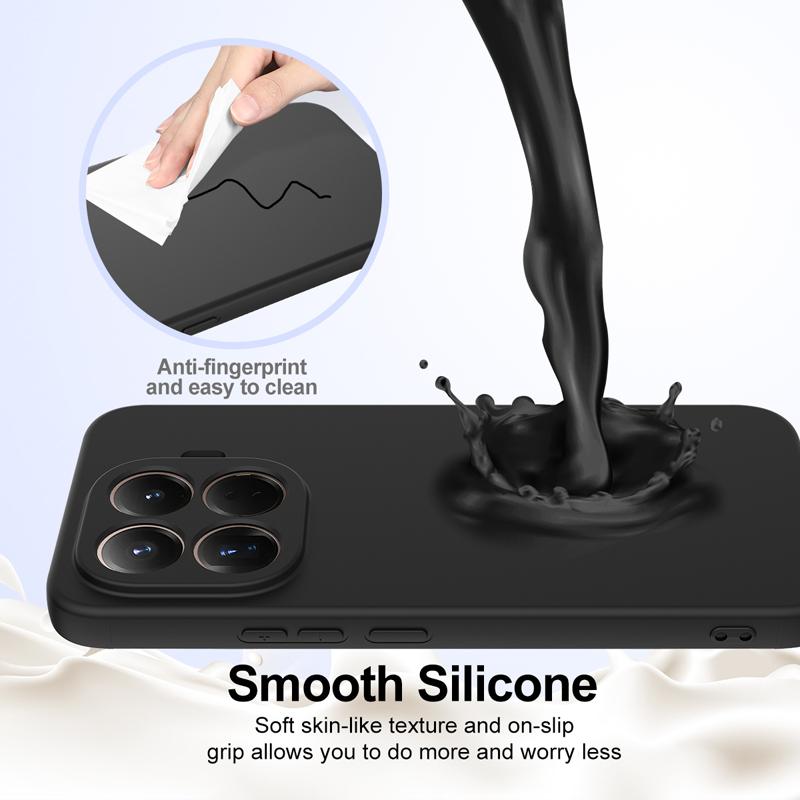 Etui z płynnego silikonu o wrażeniu skóry dla Xiaomi 15T Pro 14T/13T Pro 17 Pro Max 15 Ultra POCO X8 Pro Max M8 Pro F8 Ultra Magnetyczne Pokrowiec