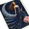 Diamantmalerei Neue Kollektion Mondfrau DIY Voll Quadratisch Rundbohrer Strassstickerei Mosaik Kreuzstich-Kits Wanddekor