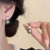 2026 New Arrival White Pearl Zircon Stud Earrings For Women Elegant Sweet Simulated-Pearl Temperament Earrings Zircon Gifts