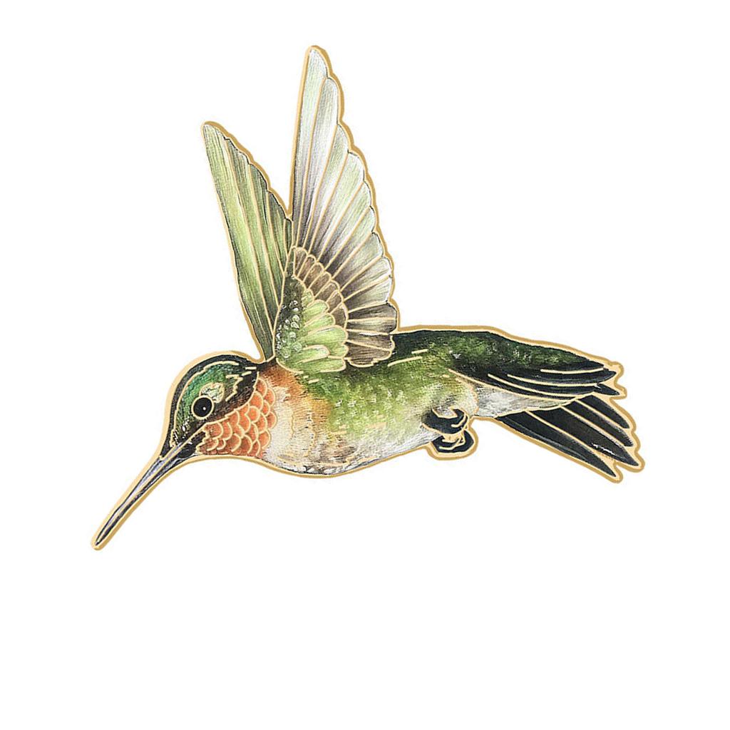 Elegant Hummingbird Brooch Pin For Women Girls Attach To Shirts Coats Bags Multifunctional Corsage Pin Accessory