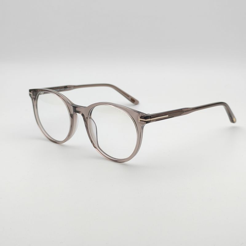 Ochelari de soare Tom Plate TF5695 Ford Retro rotund cu cadru complet pentru miopie, ochelari de soare decorativi literari pentru bărbați și femei