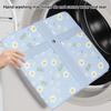 Storage Bag with Two-Way Zipper Extra Large Capacity Dust-Proof Organizer Flower Pattern Clothes Storage Bag