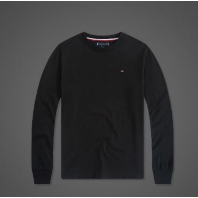 Tommy Men's Long-Sleeve Jacket, Hooded Cardigan, Spring & Autumn Sweatshirt, Casual Base Layer