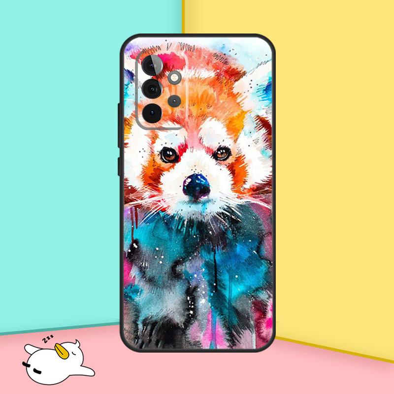 Red Panda Phone Case For Samsung Galaxy A14 A24 A34 A54 A13 A33 A53 A73 A12 A22 A32 A52 A51 A71 A52S