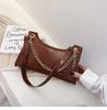 SCIONE Net Red Small Black Bag Female 2019 Autumn and Winter New Fashion Retro One-shoulder Armpit Bag