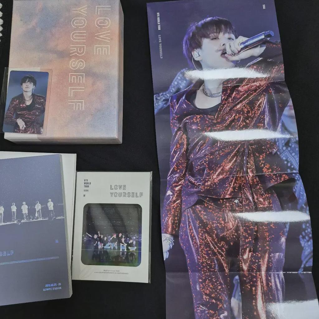 BTS 2018 Russell Seoul Loveyourself Dvd Deep D Full Set Suga