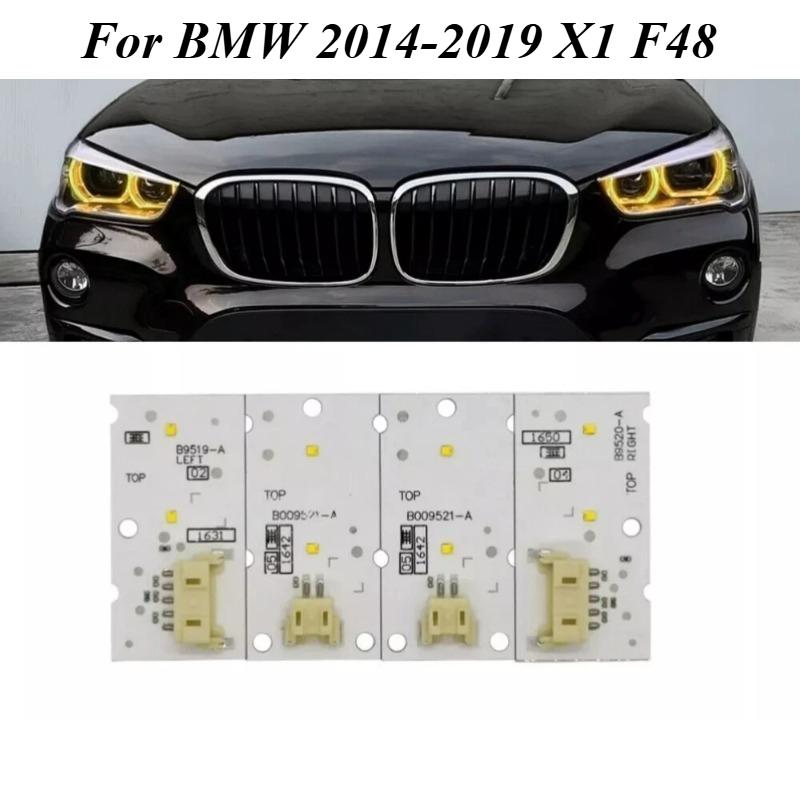 

New 63117428791 63117428792 White Angel Eye DRL Board For BMW 2017 2018 2019 X1 F48 LED Headlight Running Light Module 1 Set(4PCS) красный
