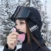 Magnetic Ski Face Mask Windproof Thermal Balaclava Snowboarding Cycling Winter Sports Breathable Neck Gaiter