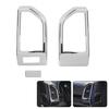 Chrome Inner Dash Side Conditioning Vent Outlet AC Cover Trim For Ford F150 15+