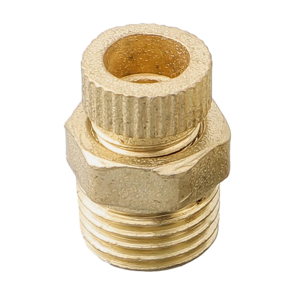2PCS Air Pump Brass Drain Screw Silent Air Compressor Drain Valve Screw Copper Air Pump Tools Accessories