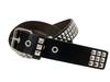 [Estimation] Studded Belt, Pyramid Design, Triple Studs, Rock, Punk, Visual Kei, Men's, Black SP-25