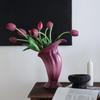 Kalla Lilie Knospenform Farbverlauf Keramikvase Keramik Handwerkskunst Blumenarrangement Zubehör Heimdekoration