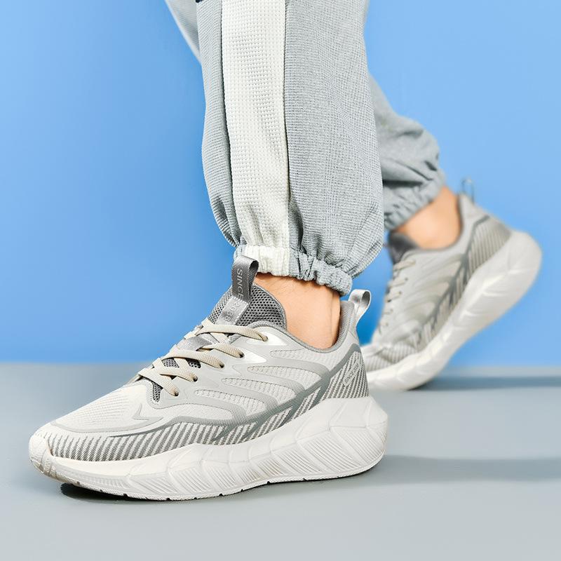 Summer Foreign Trade New Large Size 47 Running Shoes Men's Shock Absorption Breathable Outdoor Fitness Jogging Sports Shoes Men's Shoes