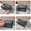 Smart Self-locking Mousetrap Safe Firm Iron Net Household Mouse Catcher Metal Reusable Humane Indoor Outdoor Rat Trap Rat Cage
