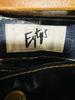 [USED] Eytys Cypress coated denim pants, dark blue, rare.