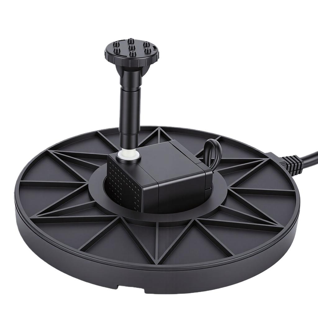 Bird Bath Heater for Outdoor 70W Smart Thermostat Winter Heated Bird Bath Pond Deicer for Patio Yard Farm