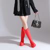 Spring new fashion women's shoes extra high women's outer wear travel wading shoes heightened waterproof women's water shoes rubber shoes overshoes