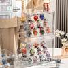 Containerized Designs Acrylic Organizer for Collectible Figures and Blind Box High Definition Transparent Miniature Display Case