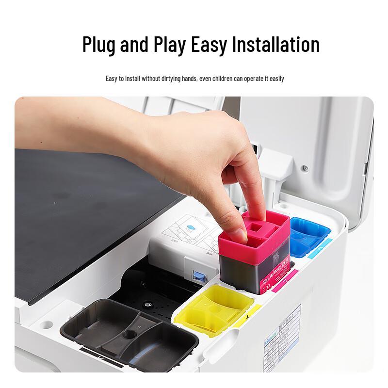 TUSHENG Compatible Ink for Deli L300 Series Printers