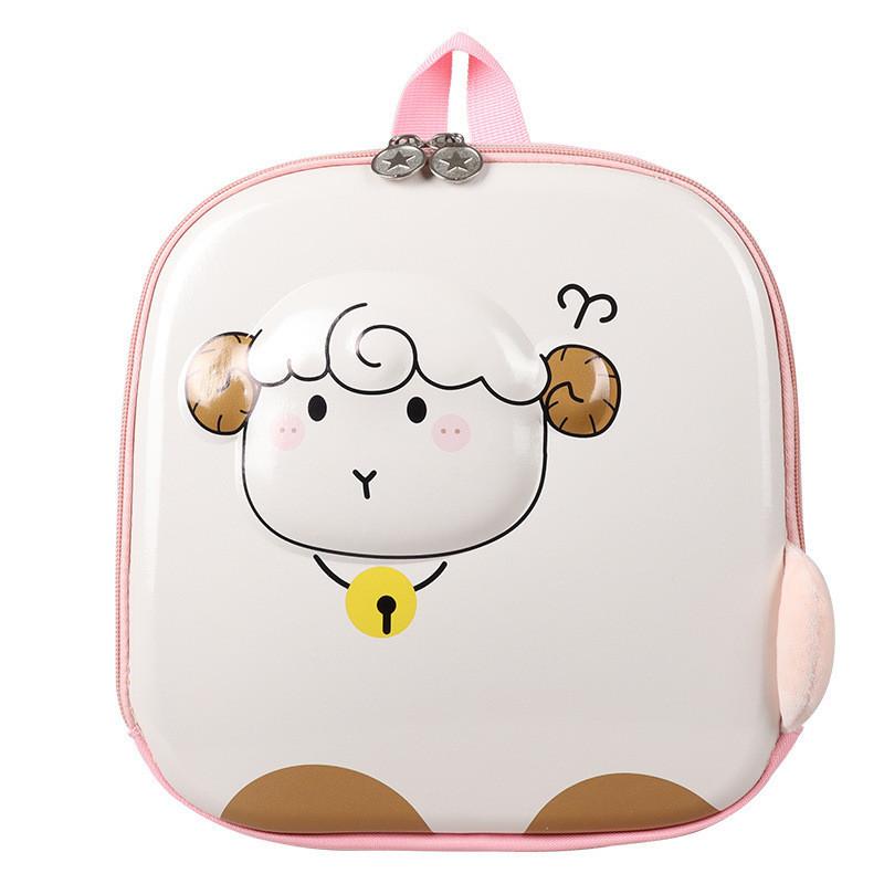 Yellow Blue Pink Beige Ins New Cartoon Eggshell 3d Eva Children Backpack Breathable Fun Style
