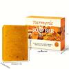 TK Style Handmade Cold Process Soap: Turmeric, Lemon, Kojic Acid, & Ginger for Bath & Face - European & American Market.
