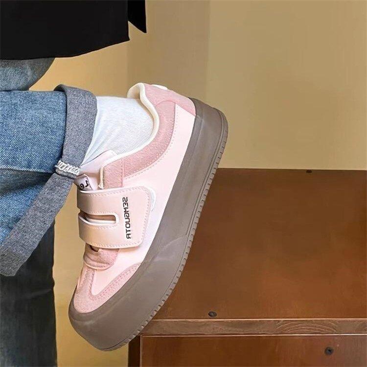Fashion German training shoes new contrasting colors student retro niche platform casual board shoes