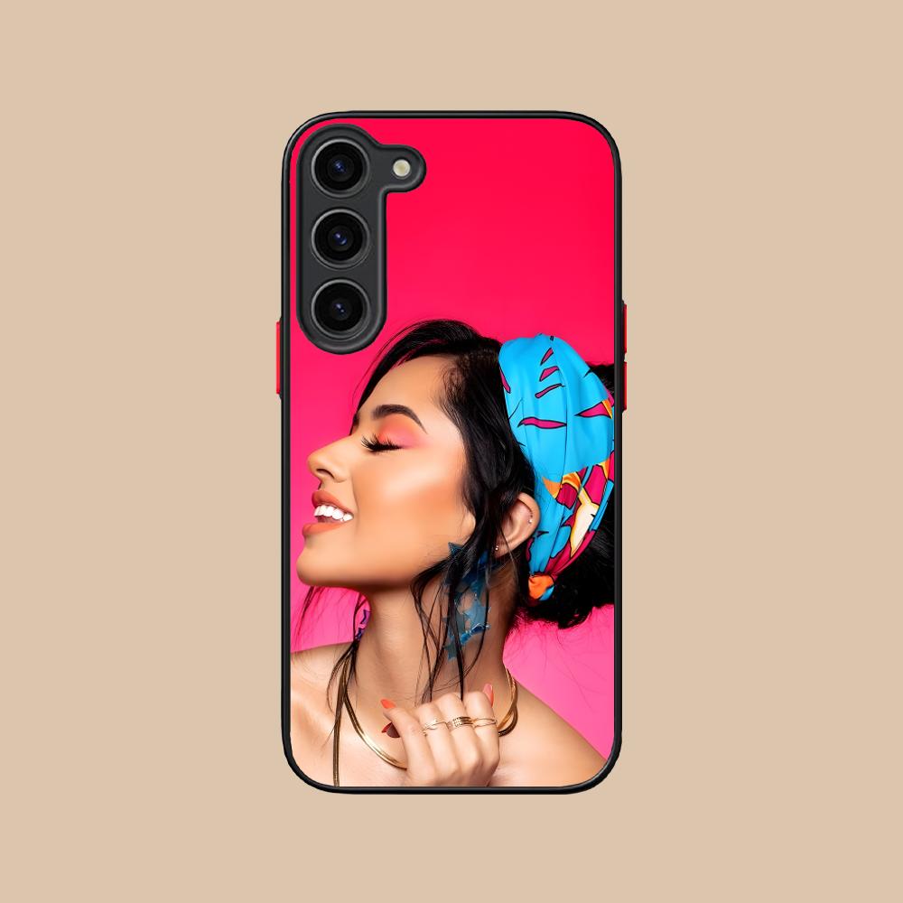 

Fashion Becky G Silicone Mobile Phone Case for Samsung Galaxy S26 S25 S24 S23 S22 S21 Plus FE Ultra Colorful Cover Galaxy S21 Ultra 5G