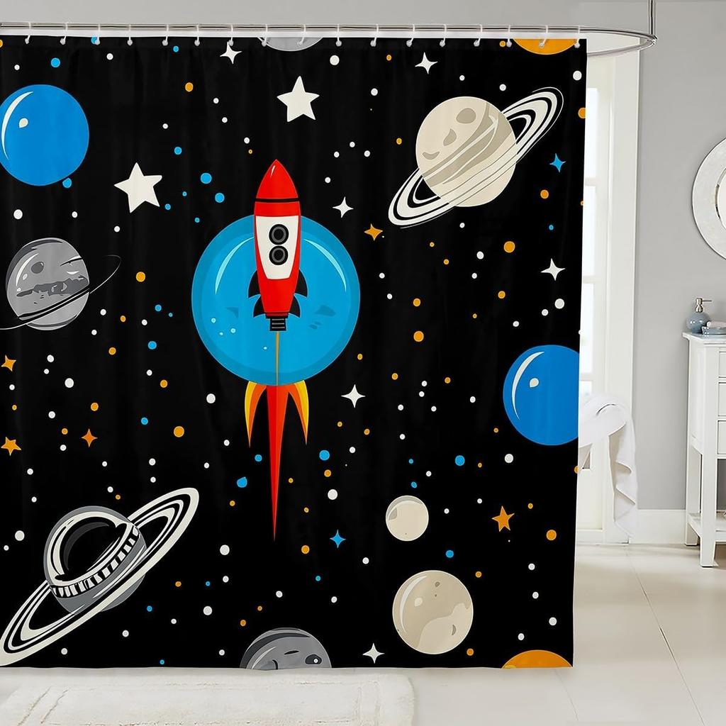 Cat Bath Curtain Kids Cartoon Pet Cats Shower Curtain For Boys Girls Children Cute Kitten Bathroom Shower Curtain Set Decor 3D