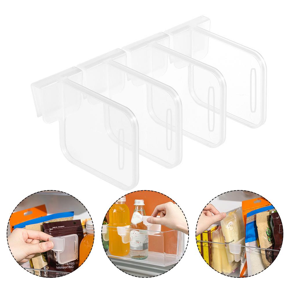 Partition Board Refrigerator Storage Retractable Storage Kitchen