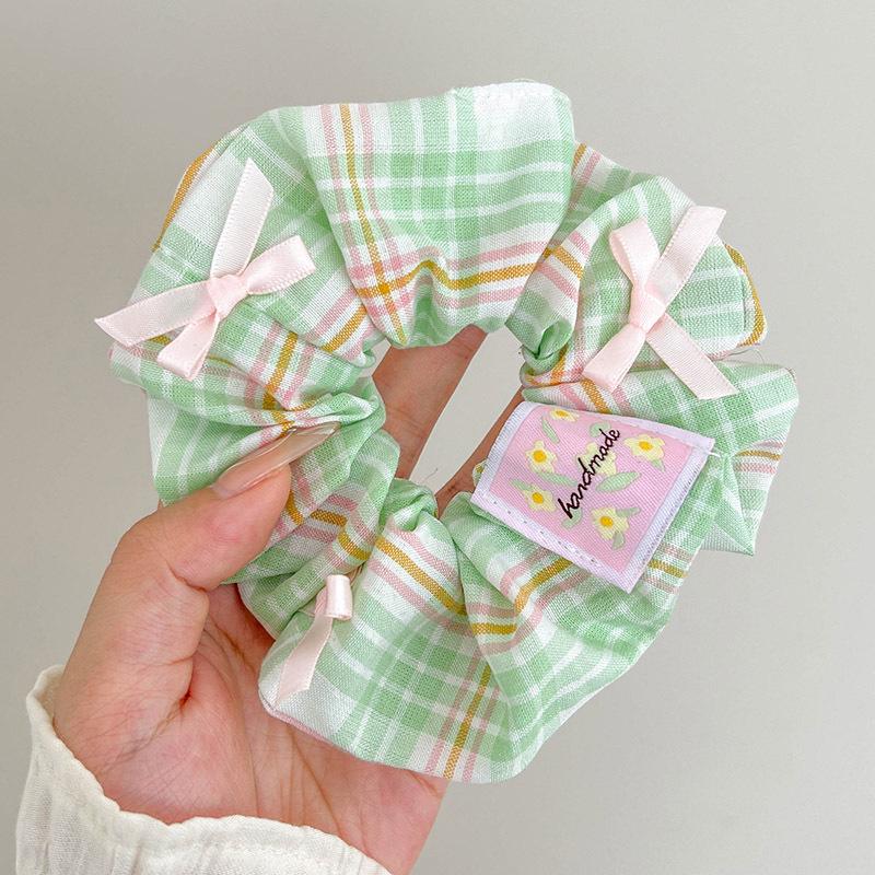 Children's Floral Lace Double-Layer Scrunchie Hair Tie