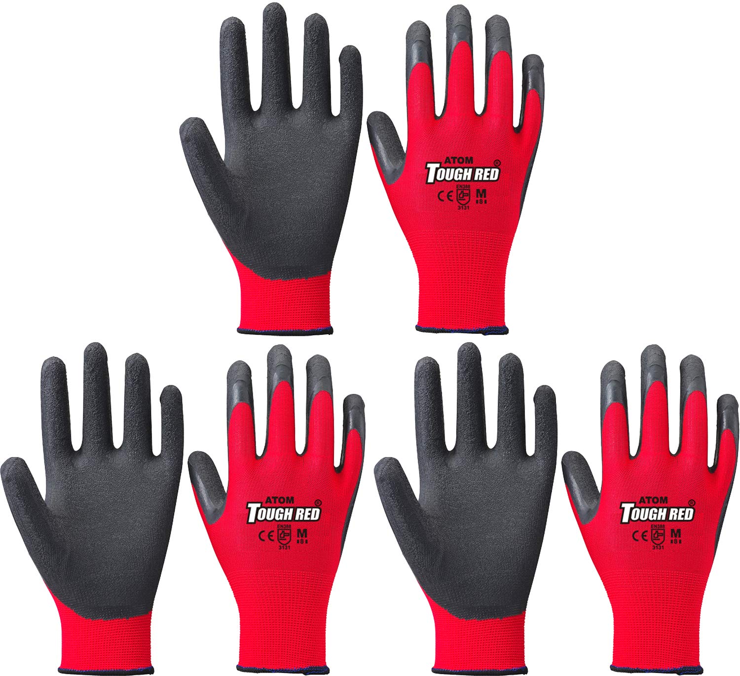 

Комплект из 3 пар носков ATOM Pack Tough Red Medium, размер, 1470-3P