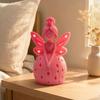 Hollow-out Fairy Girl Figurine Ornaments Desktop Ornaments Cute Fairy Candlestick  Desk