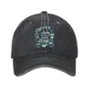 Cats Coffee Lover Baseball Cap Vintage Distressed Washed  Snapback Cap for Men Women Outdoor Activities Adjustable Caps Hat