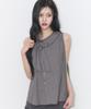 ILLIGO Rope Flare Blouse Charcoal